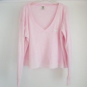 PINK Victoria's Secret Pink Tie Dyed Crop Top